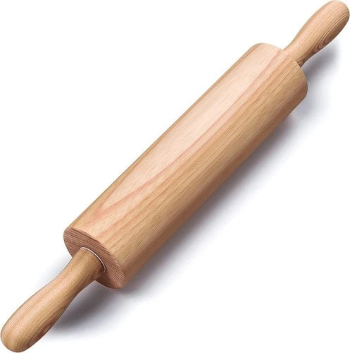 17.6 inch Wooden Rolling Pin for Baking - Long Dough Roller for All Baking Needs