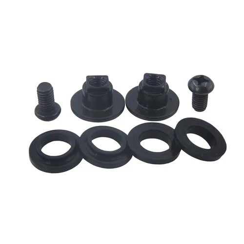 2PCS Rear Window Latch Bolt Nut Screw Cab Quarter Glass Latch Compatible with To
