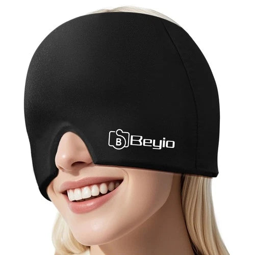 Migraine Relief Cap | Head Ice Pack Migraine, Headache Relief Cap, Hangover Cap
