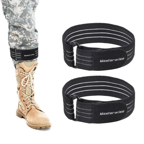 2PCS Adjustable Elastic Ankle Straps, Boot Straps for Cowboy Boots, Pant Leg ...
