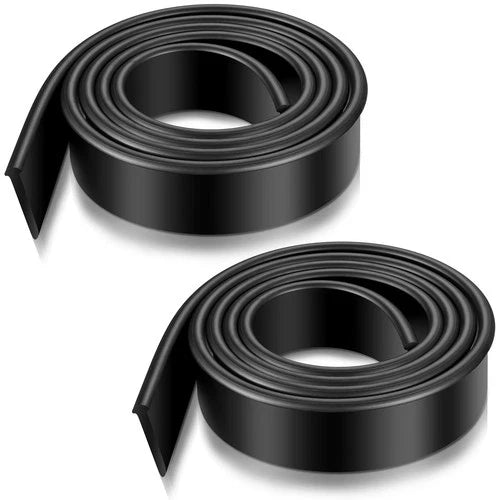72 Inch Black Shower Door Rubber Sweep Bottom Seal Strip Rubber Shower Door S...