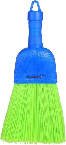 Whisk Broom Hand Brush Fiber Outdoor Car Broom with Hang Hole Durable Bristles