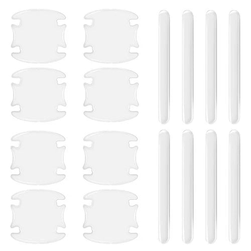 16PCS Car Door Handle Cup Scratch Protector Set, Waterproof Car Door Bowl Sti...