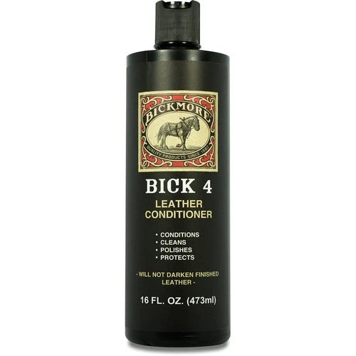 Bickmore Bick 4 Leather Conditioner and Leather Cleaner 16 Oz - Will Not Darken