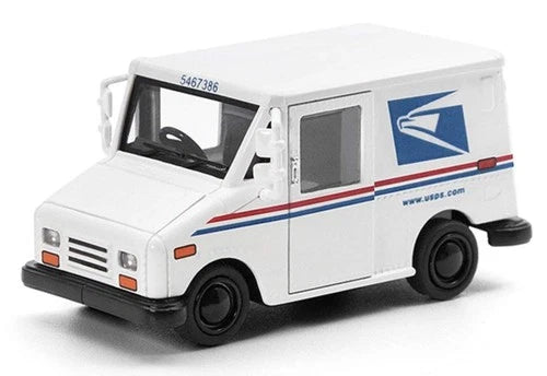 KiNSMART Die Cast 2.5 Inch United States Postal Service inches, White