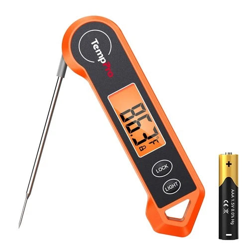 TP19H Digital Meat Thermometer for Cooking with Ambidextrous Backlit, Free Ship