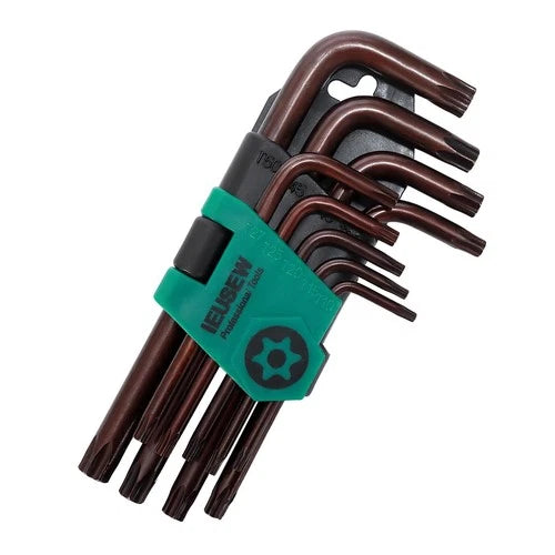 Torx Allen Wrench Set, 9-Piece Tamper Resistant Security Star Key T10-T50