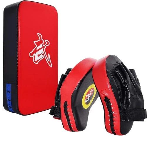 Taekwondo Kick Shield - Muay Thai MMA Karate Kickboxing Training Pads - Curve...