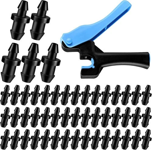 1 Pcs Drip Irrigation Tubing Hole Punch Tool for Easier 1/4 Inch Fitting Emitter