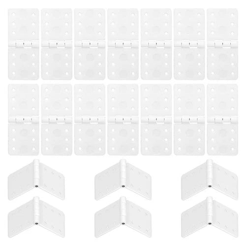 20 Pcs Nylon Hinges, Remote Control Aircraft Hinges RC Plane Parts for Fixing...