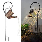 Solar Watering Can Light Outdoor Garden Yard Art Waterproof Lamp Decoration