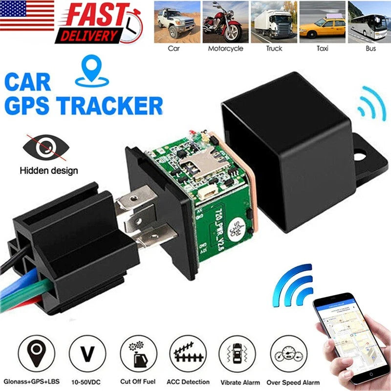 PS Tracker Real-Time Tracking Locator Device GPRS GSM Car/Motorcycle Anti Theft