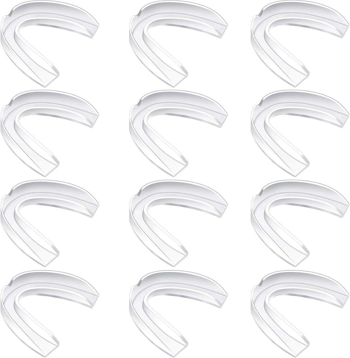 BBTO 20 Pieces Sports Mouth Guard Boxing Mouth Protection Athletic Mouthpiece fo