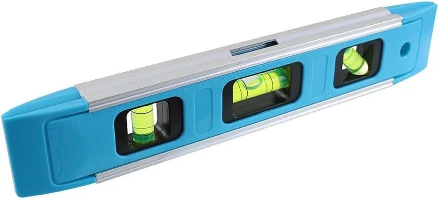 9 Inch Torpedo Level Magnetic, Small Leveler Tool with 3 Bubble Vials 45?90?18