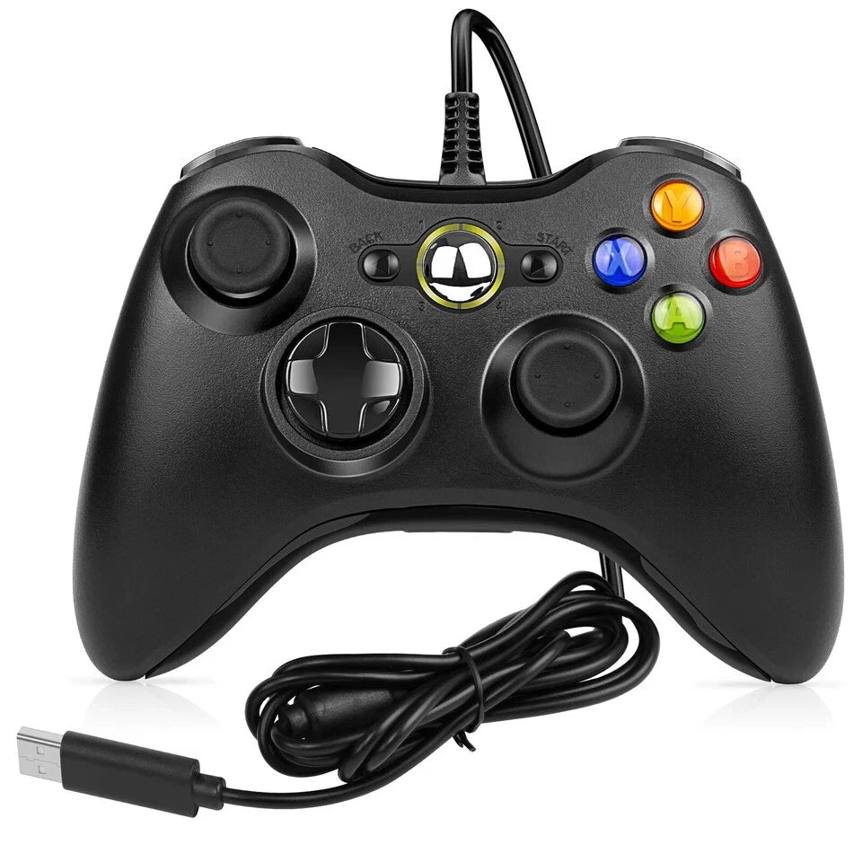 Wireless Controller For Microsoft Xbox 360/ 360Slim/ 360E for Windows 11/10/8/7