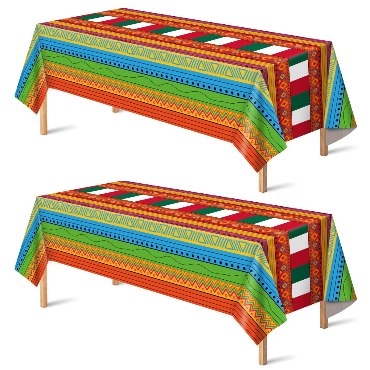 Cinco De Mayo Decorations - Fiesta Party Decorations - Fiesta Plastic Tablecloth