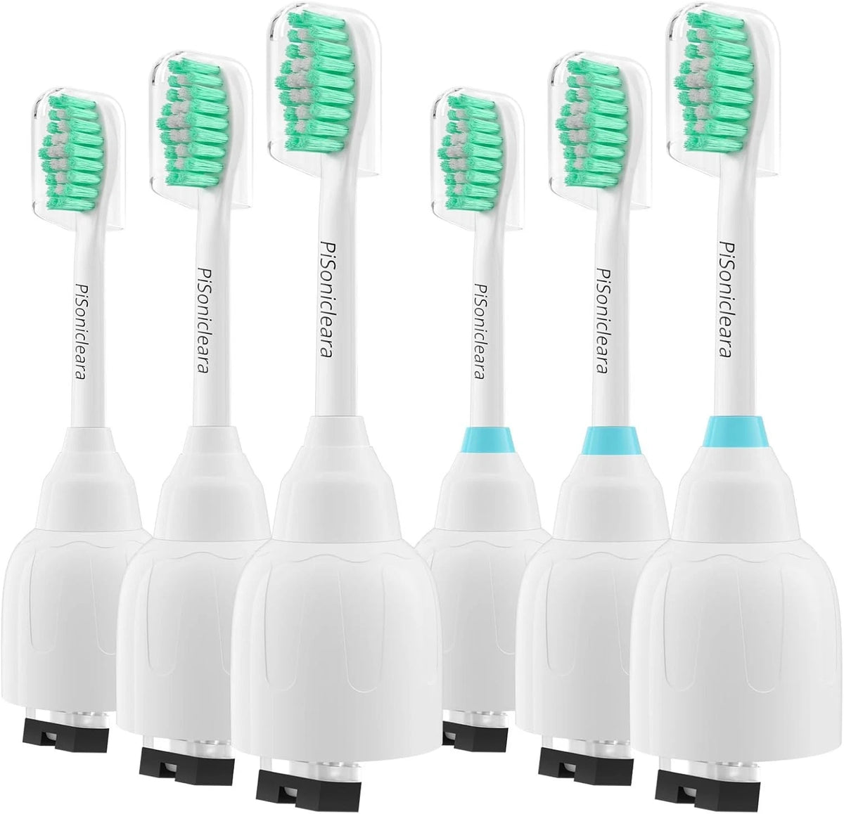 Pisonicleara Replacement Toothbrush Heads(6 Pack) Compatible with Philips Sonica