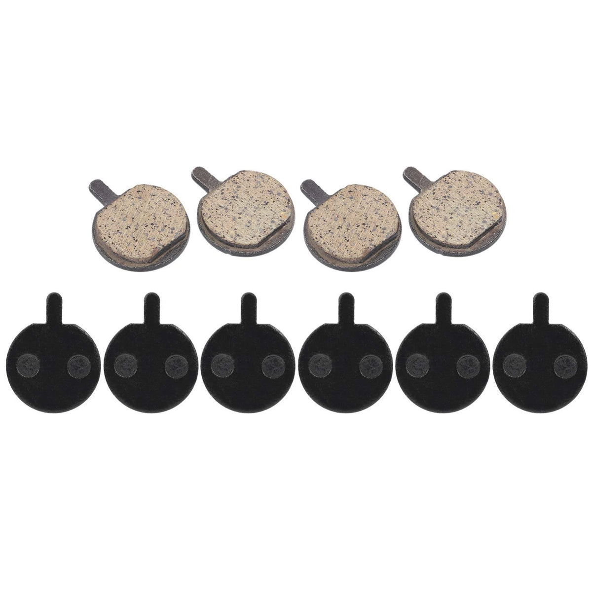 Bike Brake Pads, Semi Metal Resin Disc Pads, 5Pairs | Semi Metal Resin Disc Brak