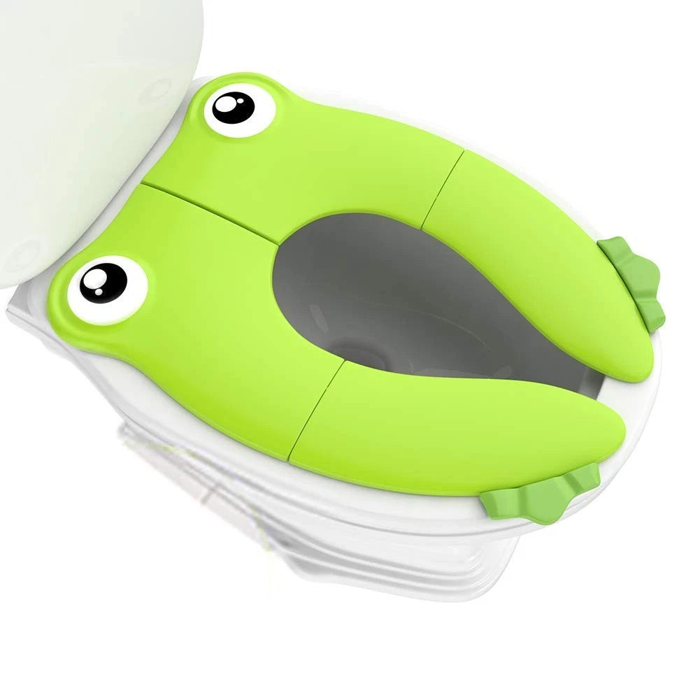 Foldable Kids Potty Training Seat – Portable Non-Slip Toilet Cover for Travel