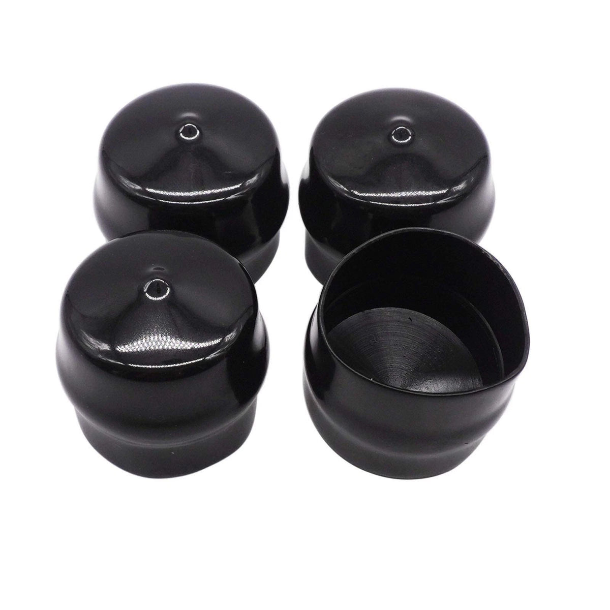 4 Pcs Lawn Mower Rubber Axle Hub Cap 532104757 for Husqvarna, Poulan, Roper, Cra