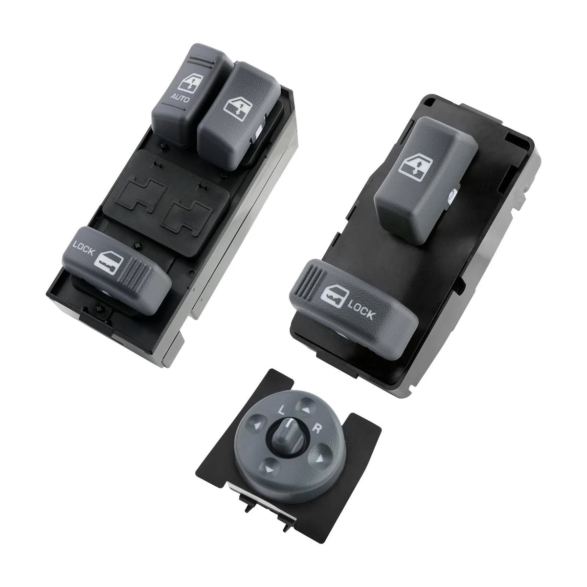 Master Power Window Mirror Switch 2 Door Driver Passenger 1994-2001 Chevy GMC