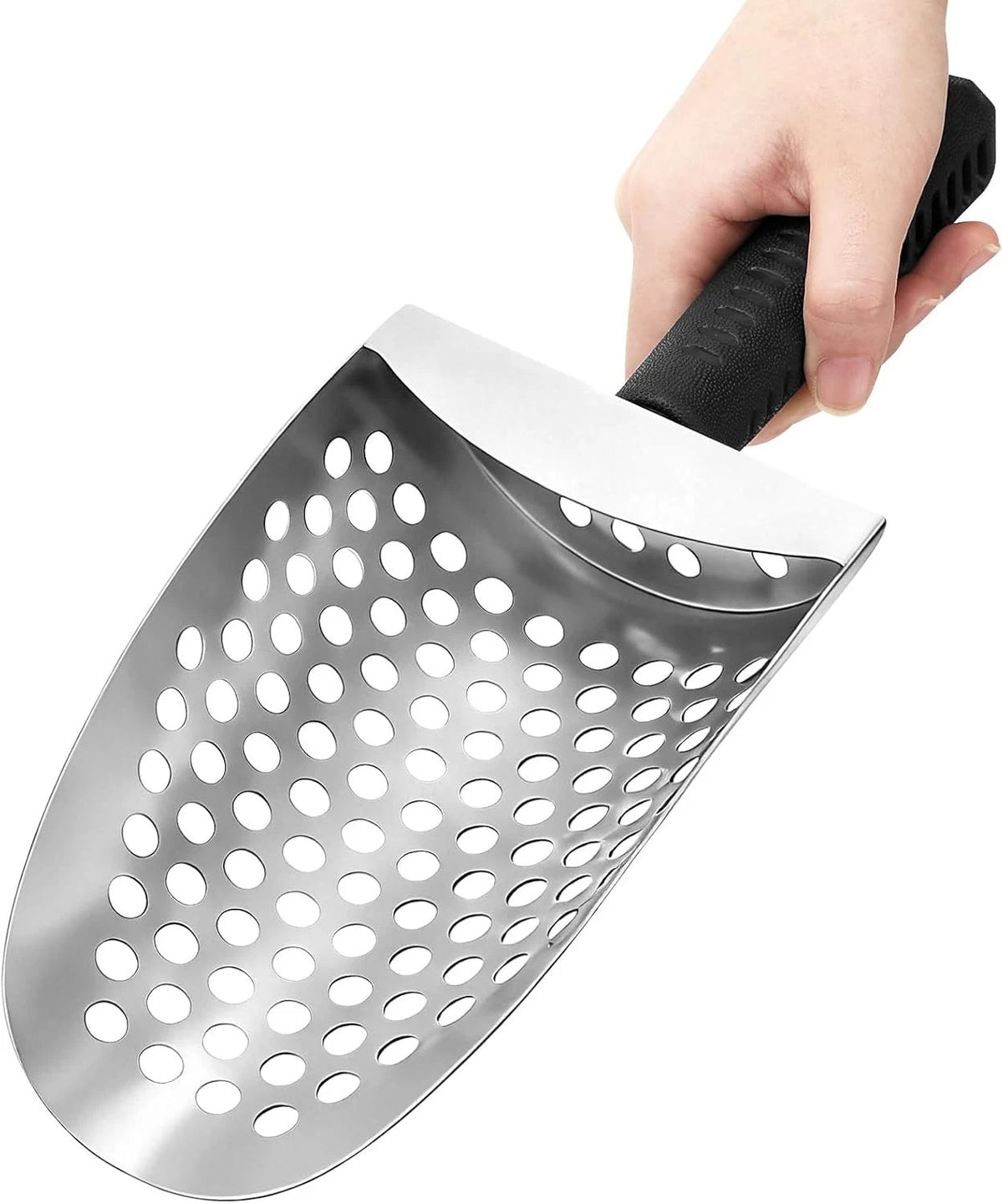 SAN LIKE Hand Sand Scoop for Metal Detecting,Heavy Duty Metal Detector Scoop,...