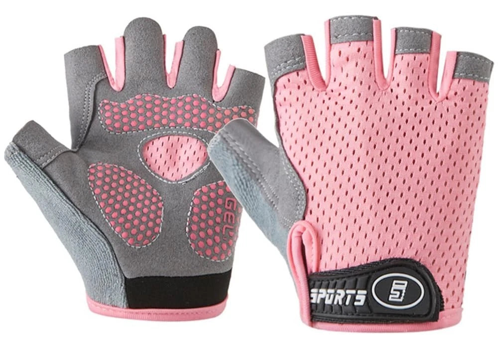 Kid Boys Girls Bike Gloves Fingerless Sport Cycling Glove for Child Climbing Rid