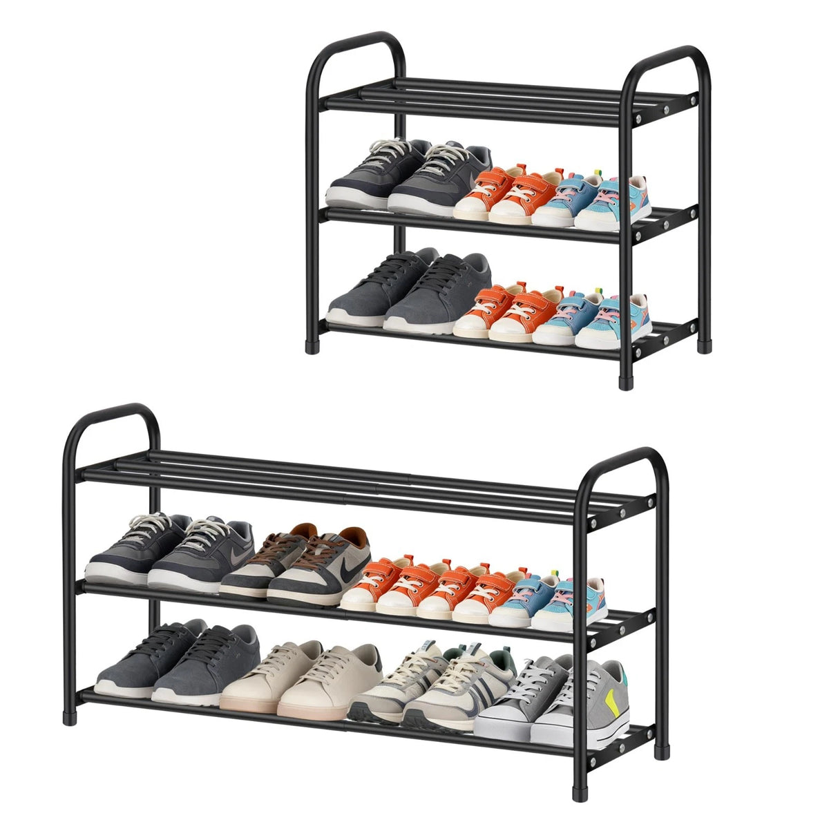 3-Tier Expandable Shoe Rack 18