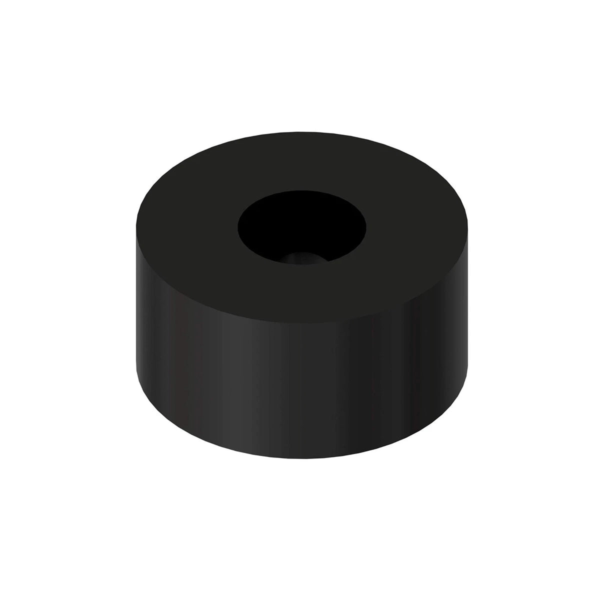 Black Nylon Spacer 1/4inches Thick, 1/2inches OD 0.194inches ID, 50 Pack for VEX