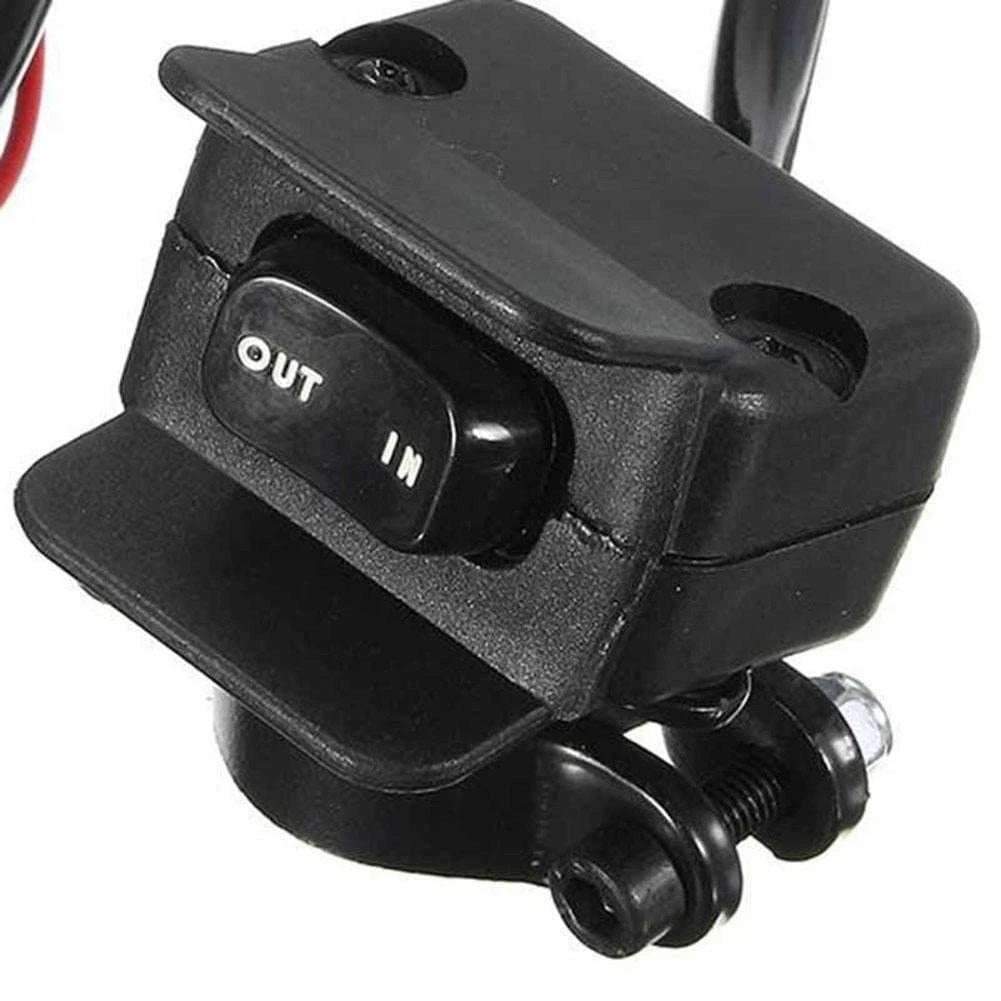 Heavy Duty Winch Control Switch Rocker Handlebar Control Line Winch Switch