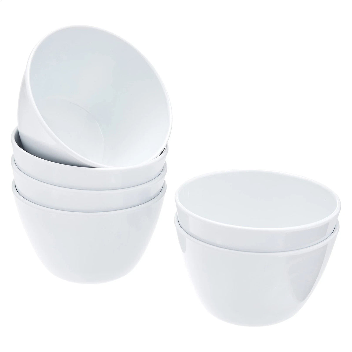 Melamine Small Bowls Sauces Dessert Round Serving Bowls BPA Free Dishwasher Safe