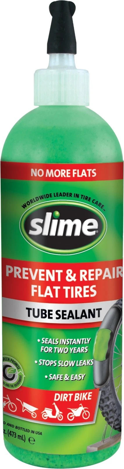 Slime 10003 Bike Tube Puncture Repair Sealant, Prevent & Repair, 8oz Bottle NEW