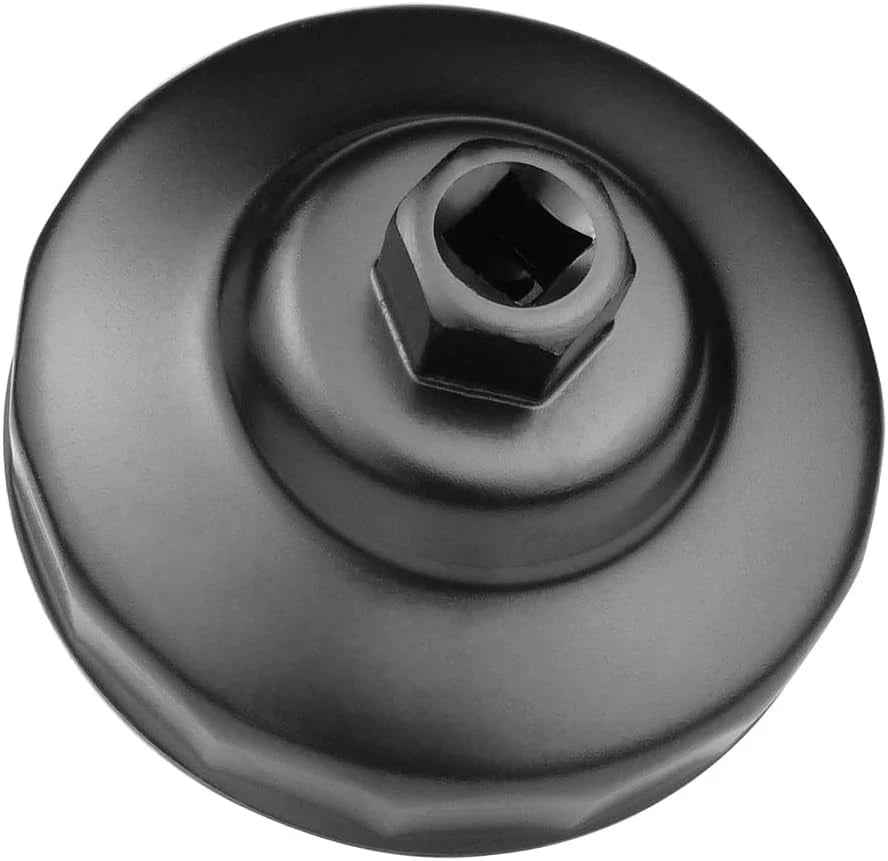 93mm 15 Flutes Oil Filter Wrench for Dodge Ram Cummins Filters, Black