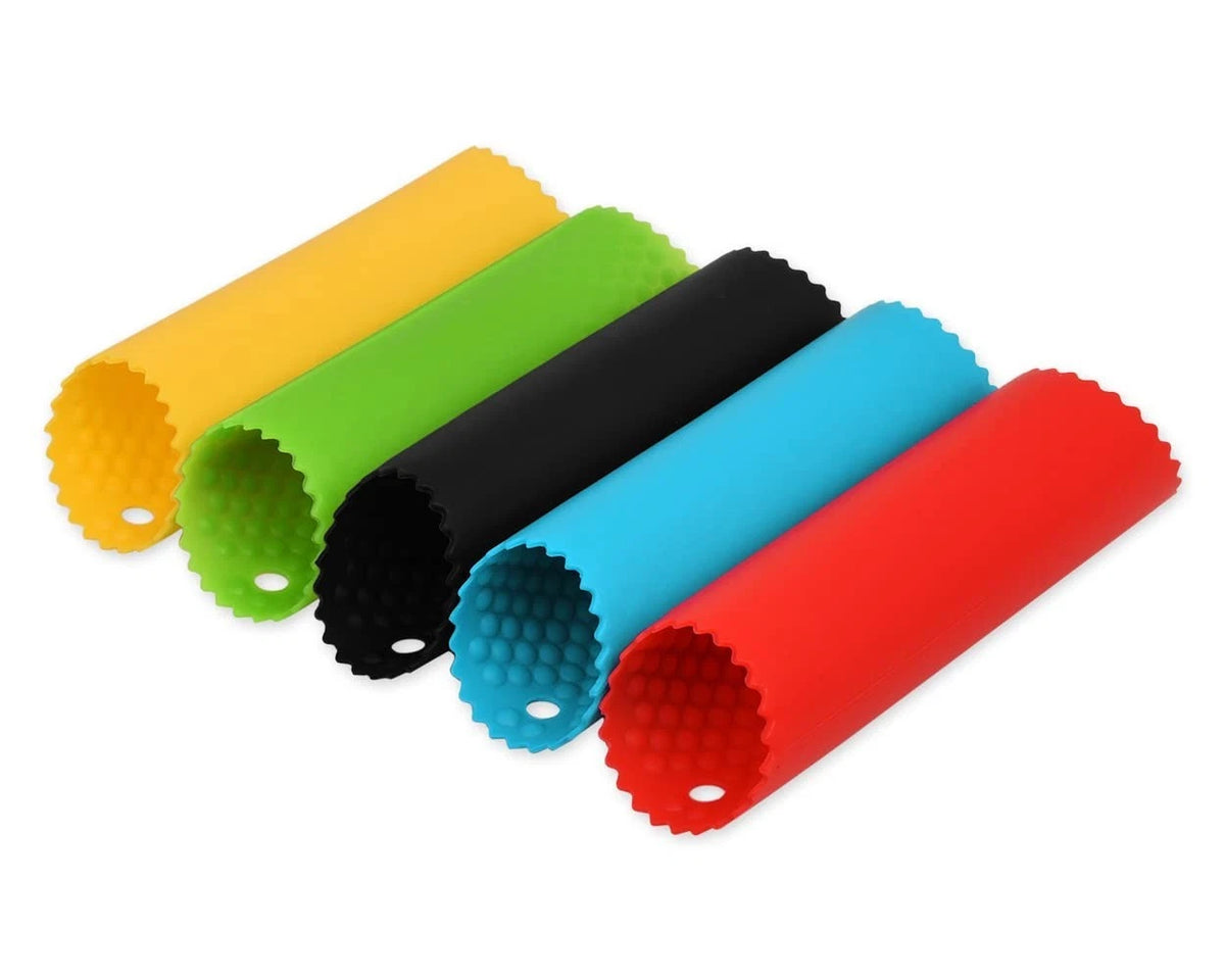 Silicone Garlic Peeler Tubes, 5 Pieces, Multicolored Kitchen Tools