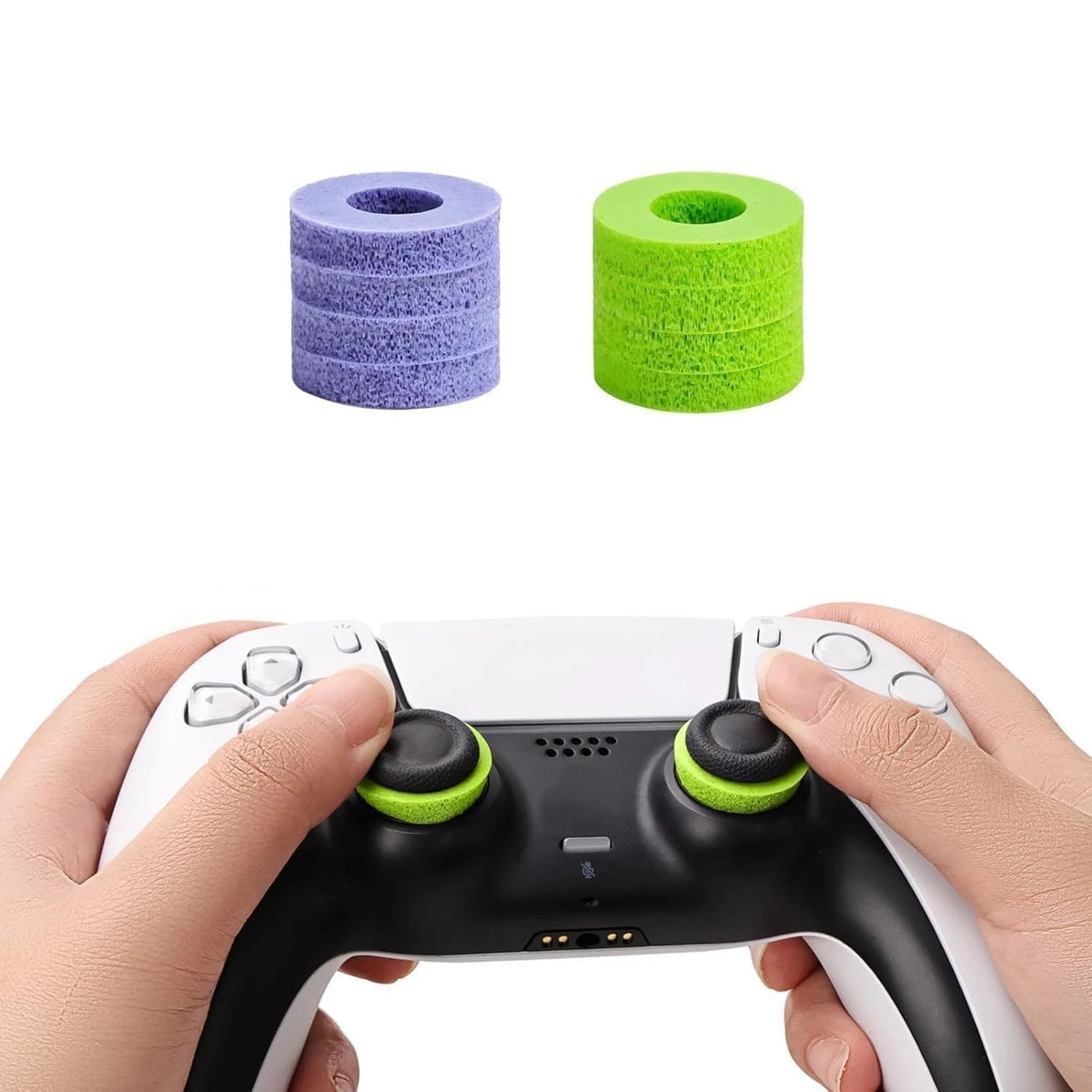 YOKRWO 8x Auxiliary Aiming Rings for PS5 PS4 Xbox Controller Gaming Accessories