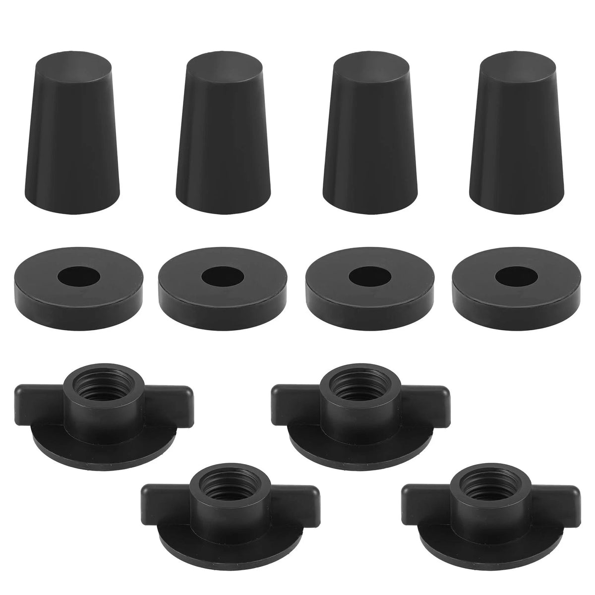 Water Filter Replacement Parts Kit Gravity System Wing Nuts Washers Plugs 4 Pack