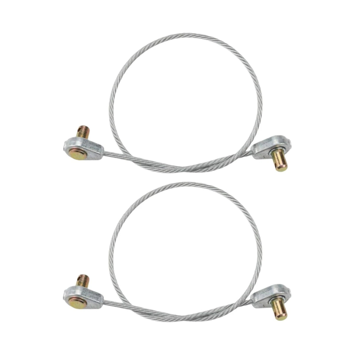 Lawn Mower Deck Lift Cable 163/4 Inch HeavyDuty 2 Pcs for Garden Tractor