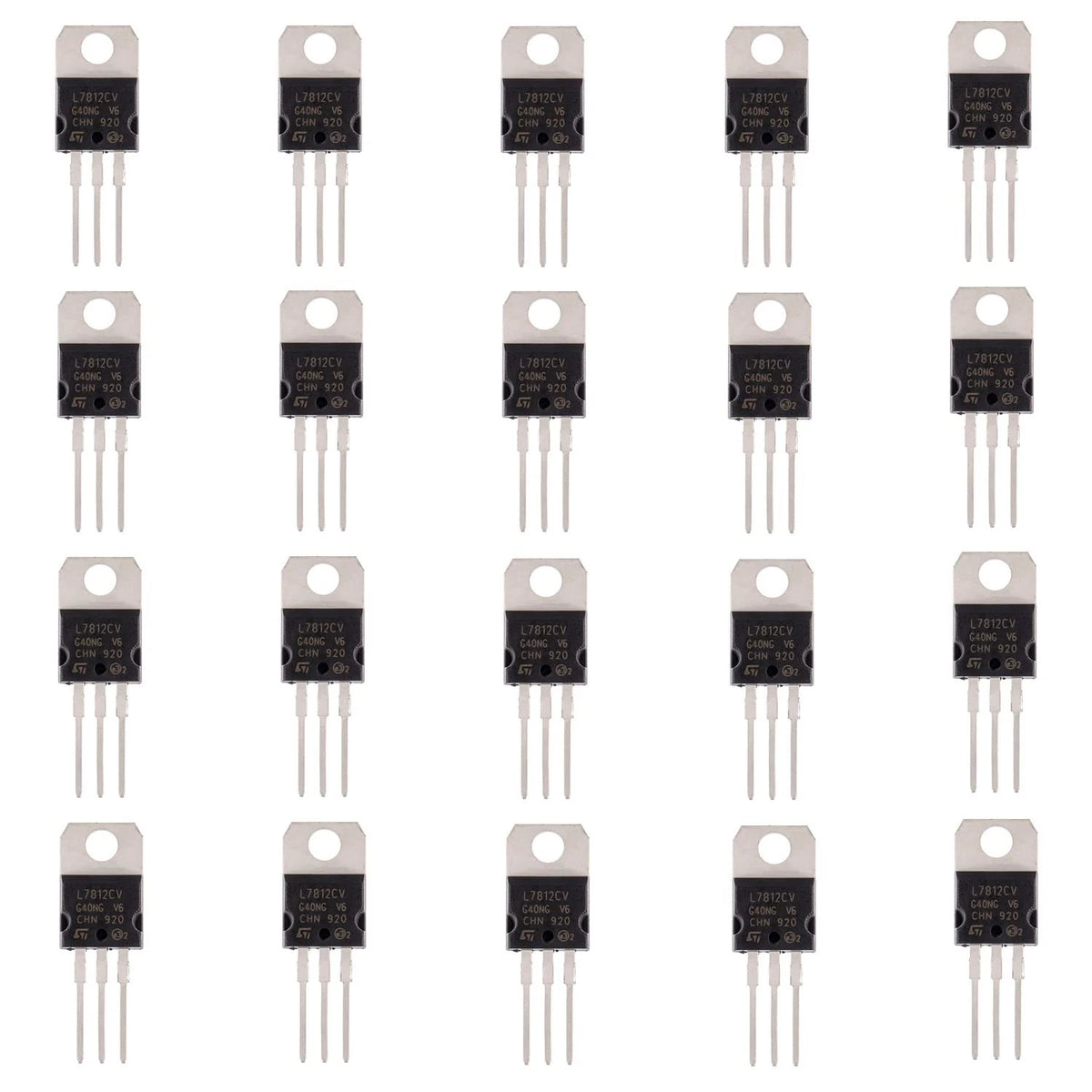 IC 7812 Voltage Regulator Output 12 V 1.5 a Integrated Circuits L7812 Linear Pos