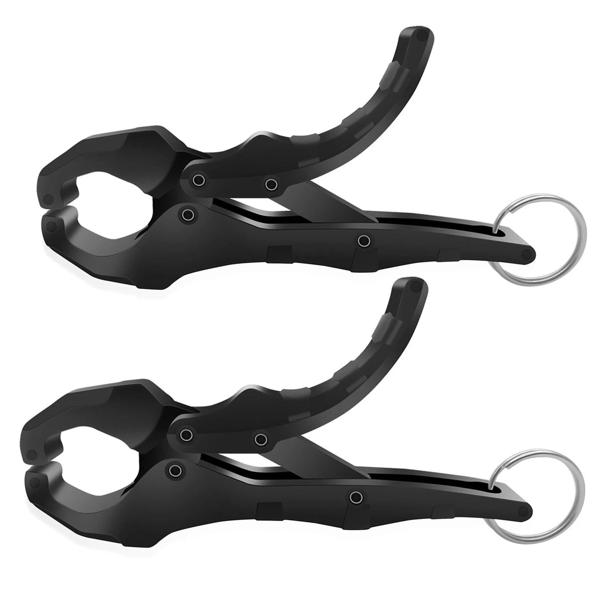 4.5'' Fish Lip Gripper, Digital Scale Hook Non-Puncture Replacement Clamp - 2