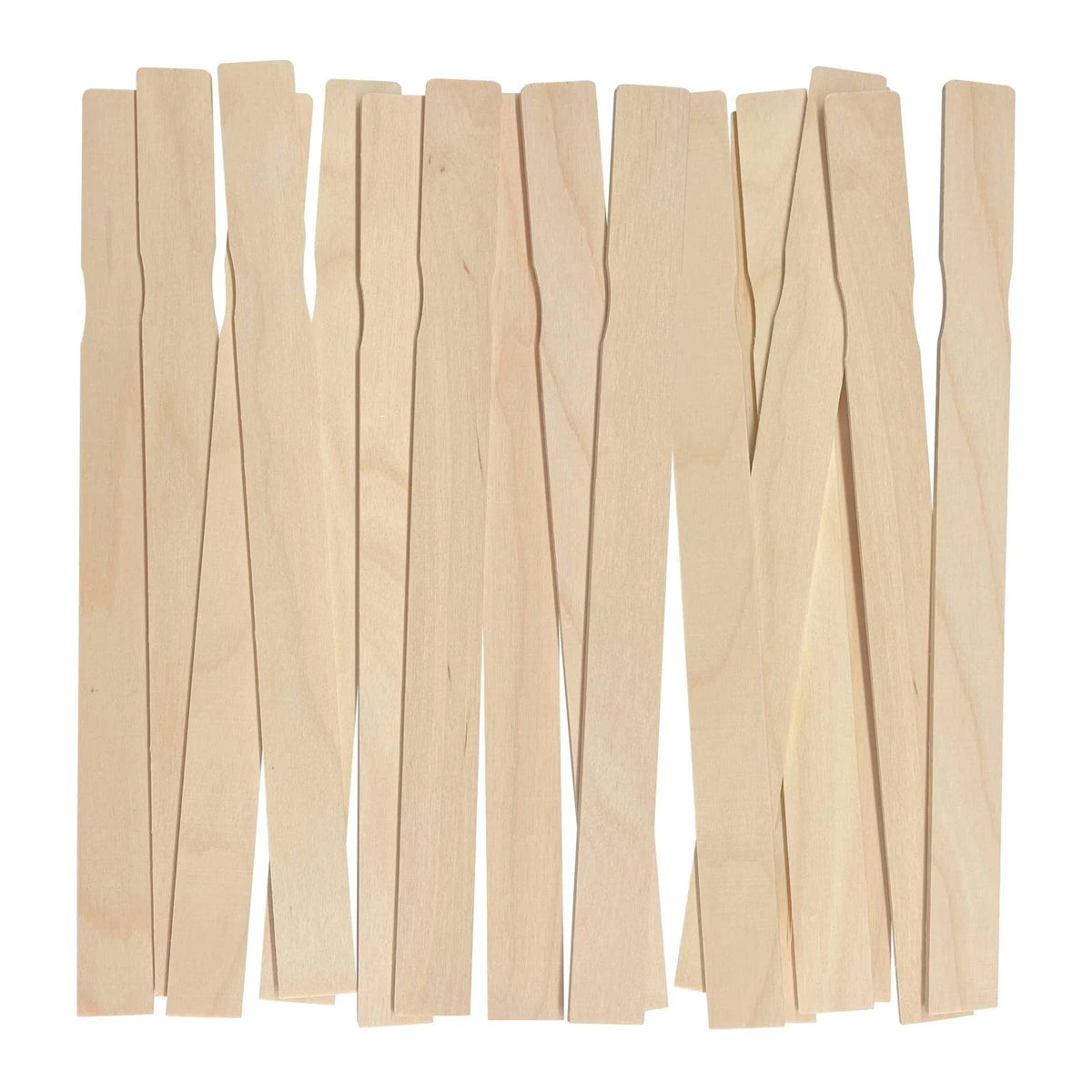25 Pack Paint Stir Sticks, 12 Inch Wooden Paint Sticks for Mixing, Paint Stirrer