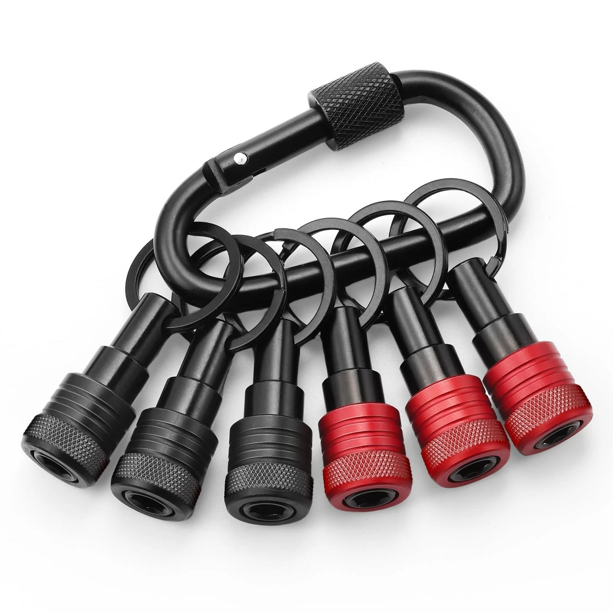 Non-Slip Bit Holder 6Pc, 1/4