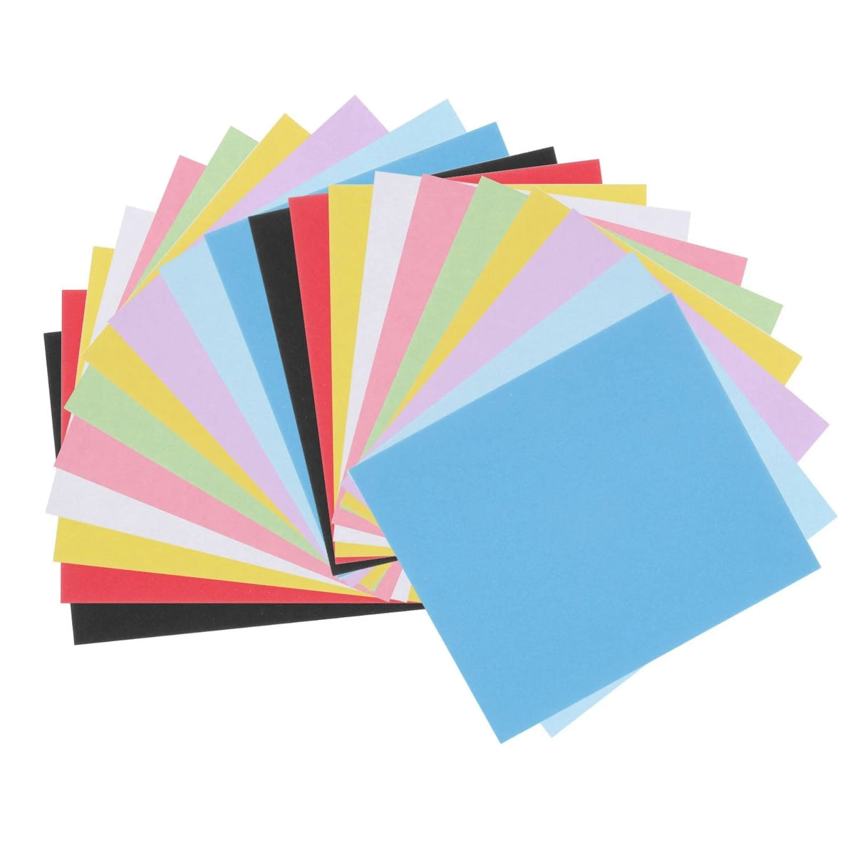 50 Sheets 3.9x3.9 Inch Origami Paper, 10 Colors 70gsm Square Origami Paper