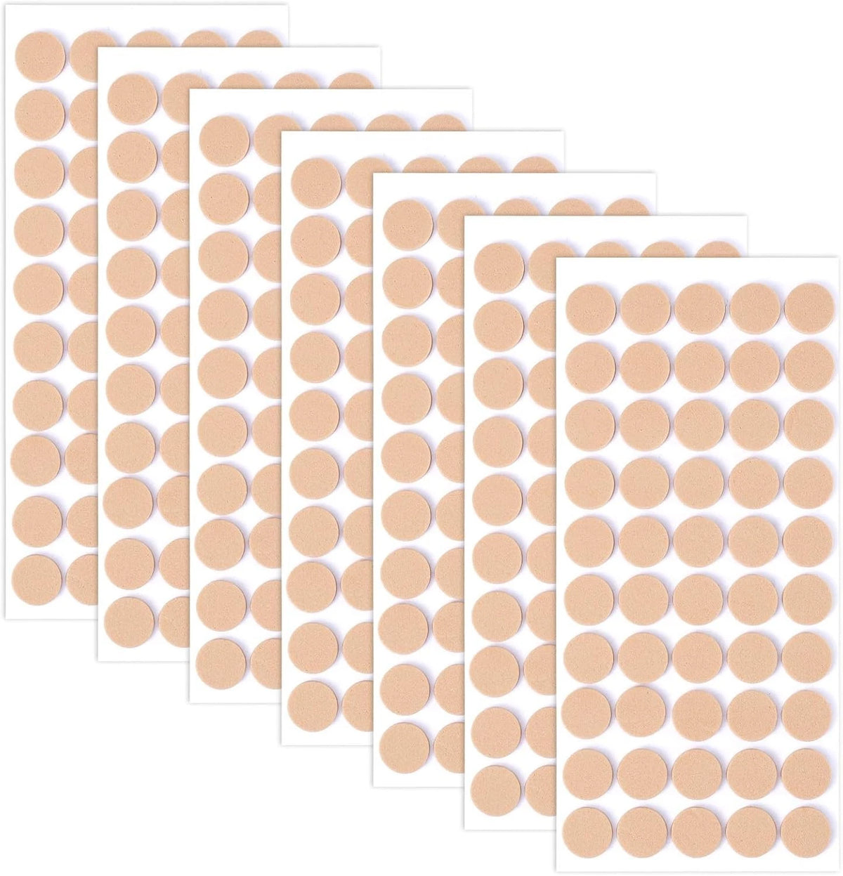 300pcs Earring Support Patches, Silicone Heavy 12.2x5.6cm, Brown, Free Shipping