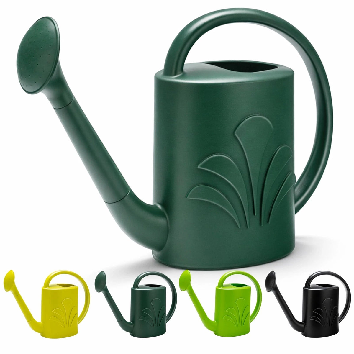 1 Gallon Watering Can Outdoor Indoor Plants Flower with Detachable Spray Head