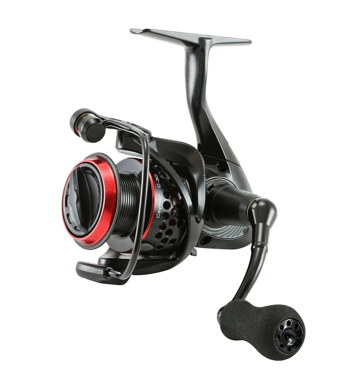 Okuma Ceymar 10 Spinning Reel 110Yd 4Lb Smooth Drag 8 Bearing System Black Red
