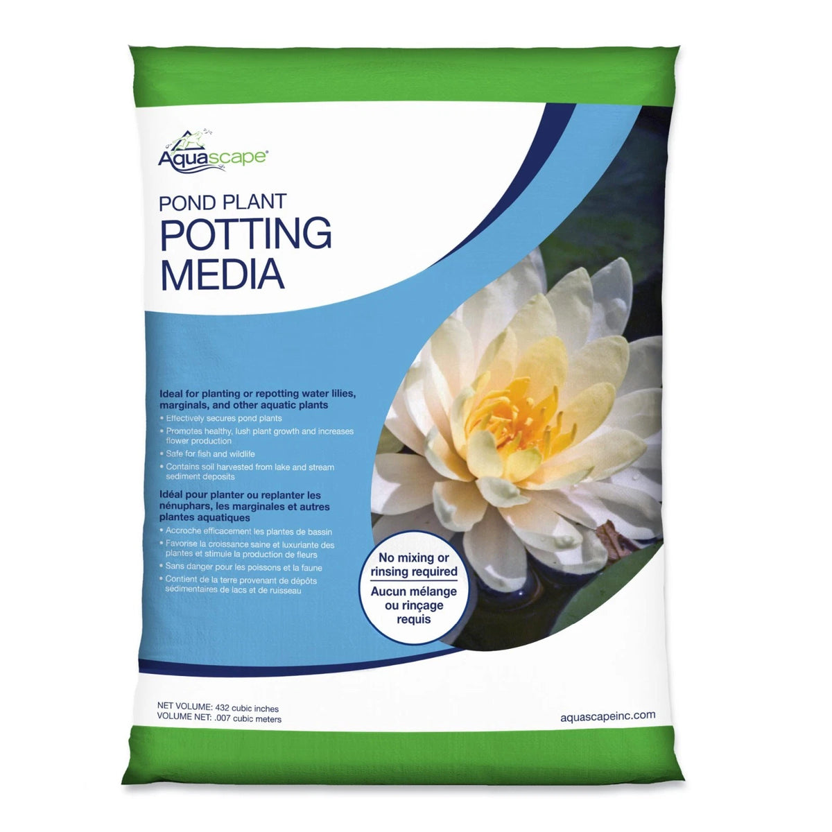 Aquascape 89002 Pond Plant Potting Media 10 Lbs for Pond Water Feature and Garde