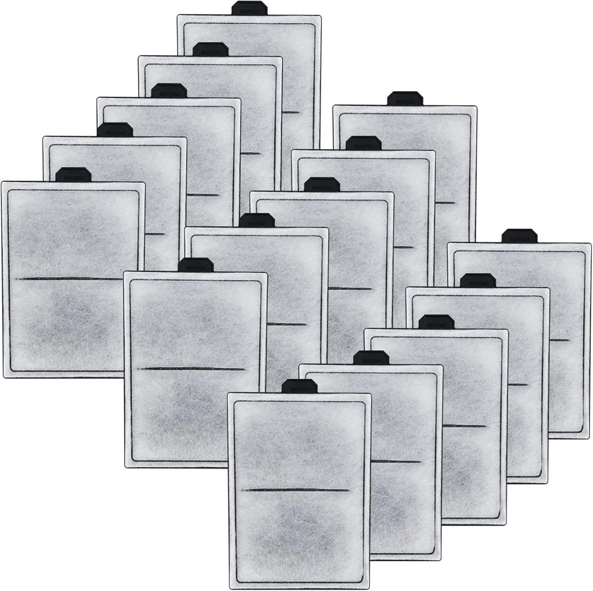 15 Packs PF-L Carbon Cartridges for PF20, PF30, PF40, PF75 Filters