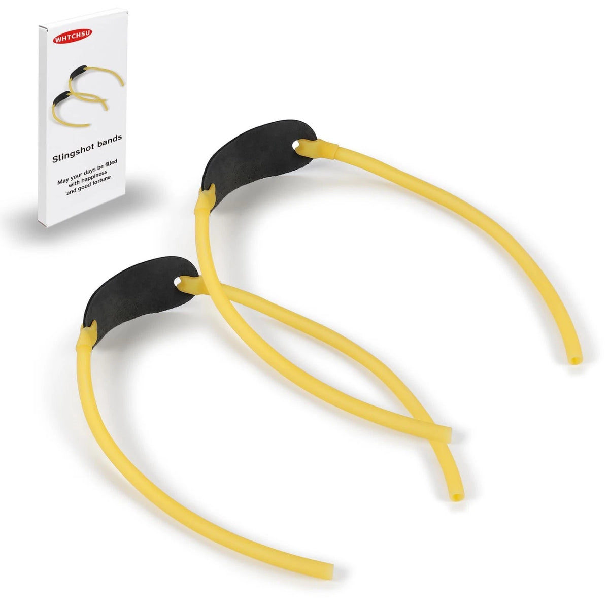 2 Pack Slingshot Replacement Band,Heavy Duty Wrist Rocket Elastic Rubber Bands