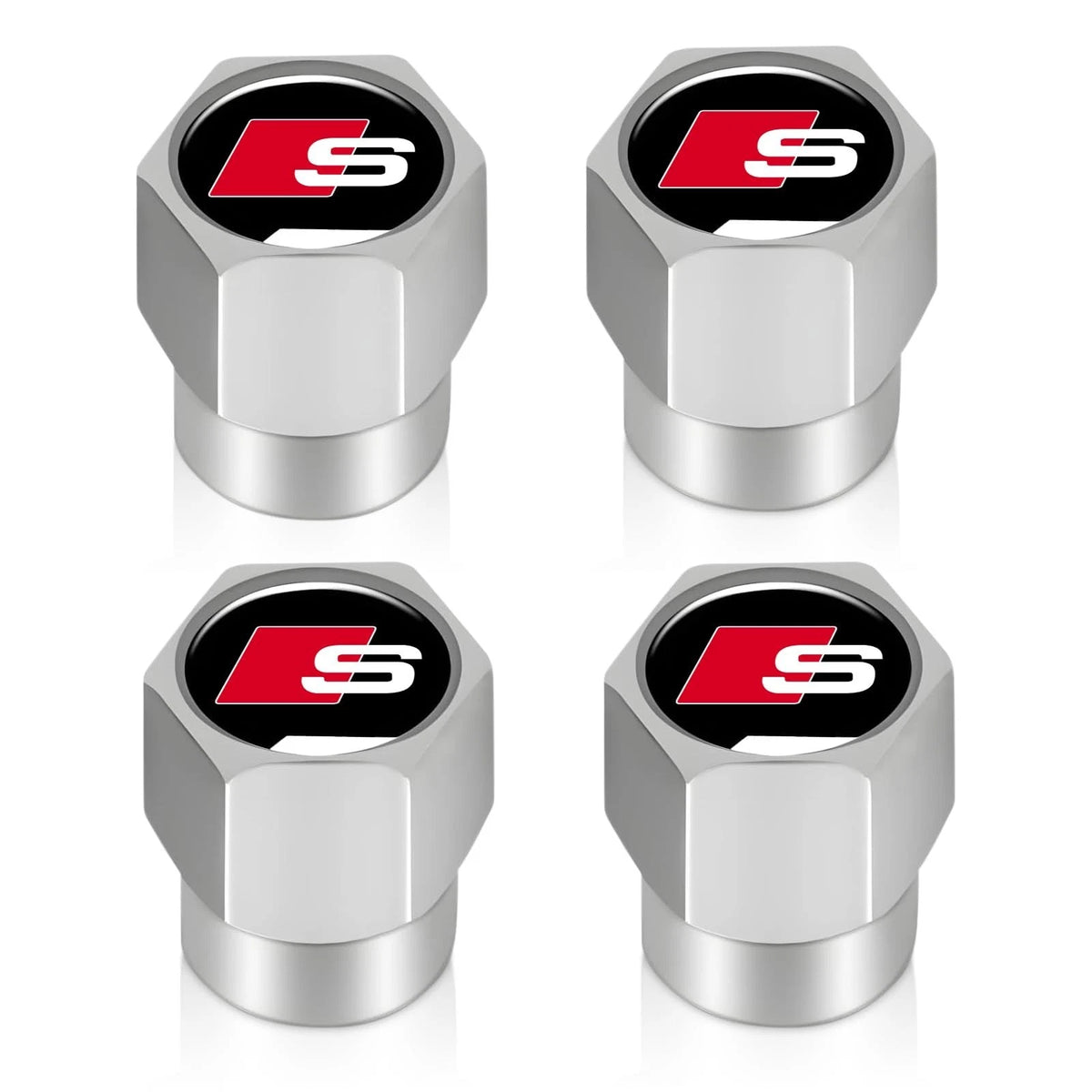 Audi S Line Metal Tire Valve Stem Cap Cover Fit for S2 S3 S4 S5 Audi
