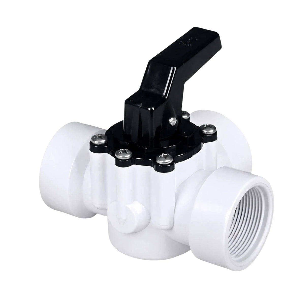 Fibropool Swimming Pool Diverter Valve - 1 1/2 Inch Female Threaded - 3 Way -...